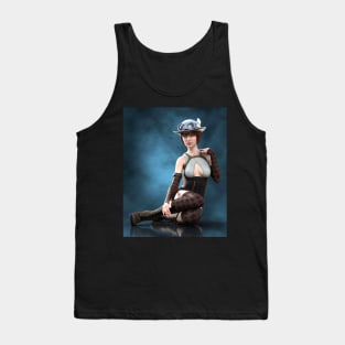 Portraiture of steam punk Tank Top